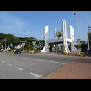 Das Tor zur Istana Maziah, der Residenz der königlichen Familie in Terengganu